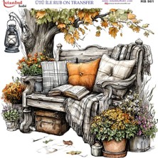 İstanbul Hobi Ütü ile Rub On Transfer Kağıdı 30X30CM RB-981
