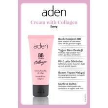 Aden Bb Cream With Collagen - Kolajenli Bb Krem 01 Ivory(Fildişi)