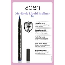 Aden Me-Racle Liquid Eyeliner - Likit Eyeliner 03 Blue(Mavi)