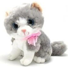Empressco 30 cm Sesli Peluş Kedi Miyavlayan Pelüş Kedi - Fiyatı, Yorumları