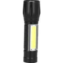 3k Sakarya Avm Taktikal LED USB Şarjlı Ultra Güçlü Mini Boy El Feneri [enerji Sınıfı A++]