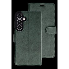 Mudanis Samsung Galaxy S26 Plus Trend S Plus Kapaklı Kılıf - Yeşil