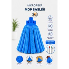 Premini Süper Emici Mikrofiber Mop Başlığı, Çizmez ve Koku Yapmaz, Kolay Temizlik
