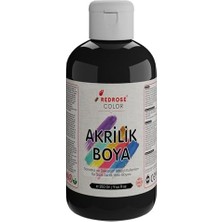 3k Sakarya Avm Siyah Akrilik Boya 250 gr