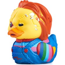 3k Sakarya Avm Tubbz Box-Edition Chucky Yaralı Koleksiyoncu Vinil Kauçuk Ördek Figürü - Resmi Chucky Ürünü - Horror Tv & Filmler