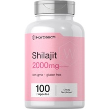 Horbaach Shilajit 2000 Mg Equivalent** 100 Capsules