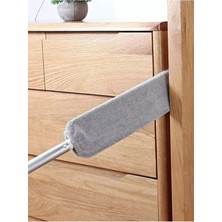 Woodhub Mikrofiber Başlıklı Girintili Yüzey Dip Köşe Raf Temizleme Mopu