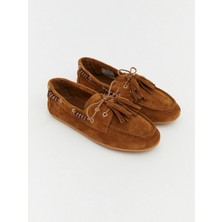 Lc Waikiki Yeni Sezon Süet Kadın Loafer Ayakkabı