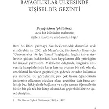 3k Sakarya Avm Nereye Gitti Bu Entelektüeller?: Furedi’nin Eleştirilere Cevabıyla Birlikte
