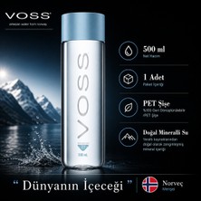 Voss Doğal Mineralli Su (Stıll) 500 ml Pet *3'lü