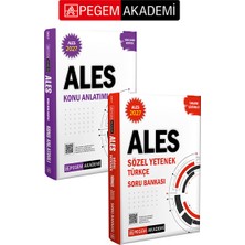 Pegem Akademi Yayıncılık PEGEM AKADEMİ 2027 ALES Konu Anlatımlı (Video Ders Hediyeli) + 20