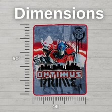 Franco Koleksiyon Transformers Rise Of The Beasts Film Yatak Süper Yumuşak Mikro Raschel Örtüsü, 116,8 cm x 152,4 Cm, (Resmi Lisanslı Ürün)
