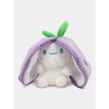 Empressco Üzüm Tavşan Peluş Anahtarlık Meyve Serisi Fermuarlı 13CM Peluş Oyuncak Charm Çanta Süsü - Fiyatı, Yorumları
