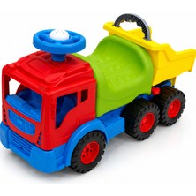 Dolu Ride On Truck Ilk Kamyonum Binmeli Oyuncak Kamyon – Korna ve Damperli Kasa Özellikli