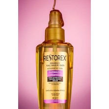 3k Sakarya Avm Restorex Sarmaşık + Vitamin E Onarıcı Saç Bakım Yağı 80 ml – Besleyici Onarım
