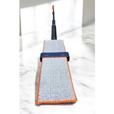 Premini Kendinden Sıkmalı Mikrofiber Mop Yedek Bez Hediye ile Temizlik Kolaylığı