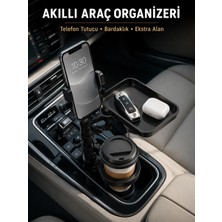 Araç Konsolu Için Telefon Tutuculu Bardaklık Düzenleyici Midastech