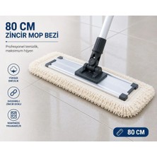 Premini 80 cm Zincir Mop Bezi, Temizlik Için Mükemmel Aksesuar