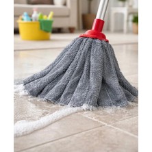 Premini Yumuşak Mikrofiber Havlu Paspas ve Yedek Mop Uç Seti