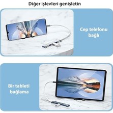 3k Sakarya Avm Inca IUSB-04TXT Usb-C Hub, 4 Bağlantı Noktalı, 1x USB 3.0 + 3x USB 2.0, Ince Alüminyum Kasa