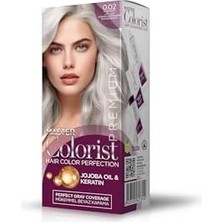3k Sakarya Avm Premıum Yarı Kit Set Saç Boyası 0.02 Silver