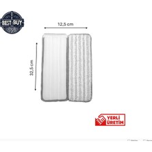 Premini Tek Tırnak Yedek Tablet Mop Bezi 32,5X12,5 Cm, 2'li Paket