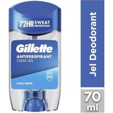 3k Sakarya Avm Wave Terlemeyi Önleyici Şeffaf Jel Deodorant 70 ml
