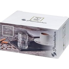 Alkar Ticaret Cam Likör Bardağı, 6 Parça, Şeffaf, 135 cc