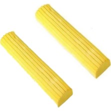 Woodhub Mikrofiber Pva Mop Yedek Bezleri, 2 Adet, Sıkma Mekanizmalı, Kolay Kullanım
