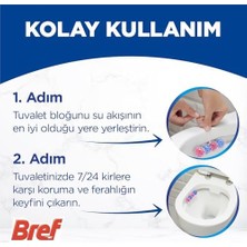 Alkar Ticaret Wc Power Aktiv Çiçek Kokulu 2'li Klozet Temizleme Topları 1 x 2 Adet, Çiçek 2, Ikili