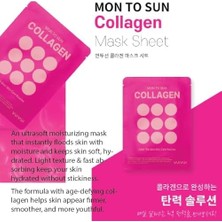 Alkar Ticaret Byeolee Mon To Sun Kolajen Yüz Maskesi 25 ml