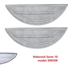 Premini Roborock Saros S90VER Uyumlu Robot Süpürge ve Mop Paspas Seti (2 Adet)