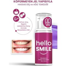 Alkar Ticaret Anında Beyazlatıcı Diş Jeli, Böğürtlen Aromalı, Leke Karşıtı & Plak Önleyici, Günlük Ağız Bakımı, 50 ml