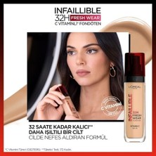 Alkar Ticaret Infaillible 32H Fresh Wear C Vitaminli Fondöten - 130