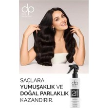 Alkar Ticaret Daily Perfection Pamuk Sütü Çift Fazlı Fön Suyu 200 ml - Karşı Koruyucu Yoğun Nemlendirici ve Kolay Tarama Sağlayan Saç Bakım Spreyi