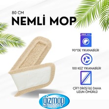 Premini 80 cm Pamuklu Nemli Mop Zemin Paspası Yedek Ürün