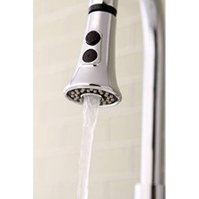 Alkar Ticaret Brass Gourmetier KDH8721 Mutfak Bataryası Püskürtücü, Krom