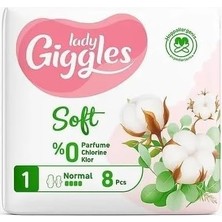 Alkar Ticaret Lady Soft Hijyenik Ped Normal 8 Adet