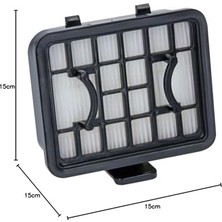Alkar Ticaret Professional 2608000664  Filtre Alanı 230 Cm², 97 x 79 x 30 mm Gas 18V-1
