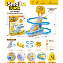 Small Duck Merdivenli Ördek Kaydırak Oyuncağı Işıklı ve Müzikli Eğitici Oyuncak