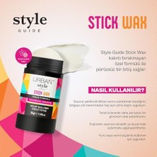 Alkar Ticaret Care Style Guide Güçlü Tutuş Sağlayan Saç Sabitleyici Stick Wax 35 Gram