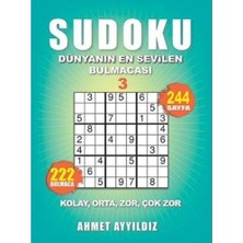 Alkar Ticaret Sudoku - Dünyanın En Sevilen Bulmacası 3