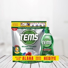 Alkar Ticaret Tems Bulaşık Makinesi Kapsülü 36'lı+ Parlatıcı 400 ml Hediyeli