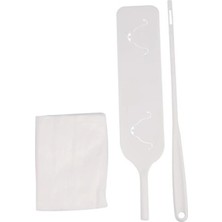 Premini Pratik Başlıklı Girintili Yüzey Dip Köşe Temizleme Fırçası 10 Bezli Set