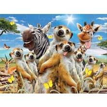 Dekor Delisi 3D - Mirket Selfie - 48 Parça Puzzle