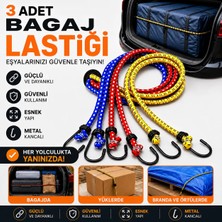 TUMKE Aç Bagaj Gergi Lastiği Kancalı Bagaj Düzenleyici Esnek Kalın Motosiklet & Bisiklet Kancalı Bagaj Gergi Lastiği