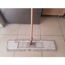 Premini 80 cm Geniş Temizleme Yüzeyli Nemli Mop Paspas Takımı