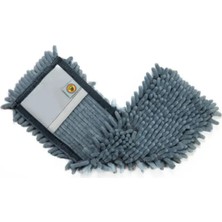 Premini 80 cm Microfiber Makarna Mop Seti, Yedek 2 Adet, Temizlik Kolaylığı Sağlar