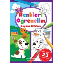 Ergün Collection Renkleri Öğrenelim Boyama Kitabım