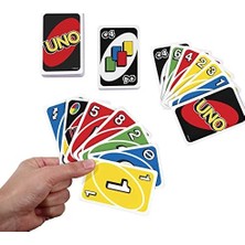 Ergün Collection Uno Kartlar, Renk ve Sayı Eşleştirmeli Klasik Kart Oyunu,  W2087 W2087